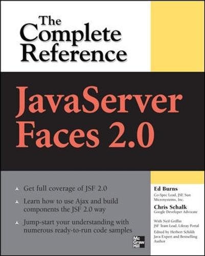JavaServer Faces 2.0, The Complete Reference [Paperback]
