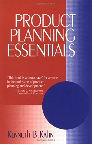 Product Planning Essentials [Paperback]