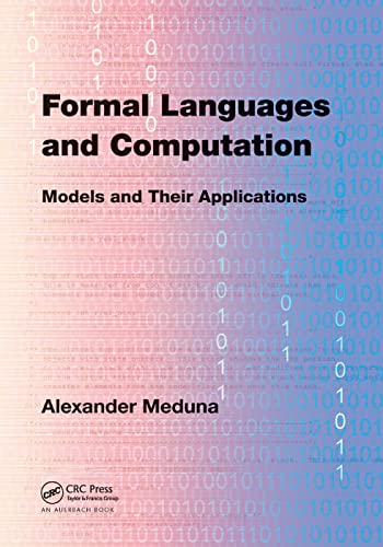 Formal Languages and Computation Models and Their Applications [Paperback]