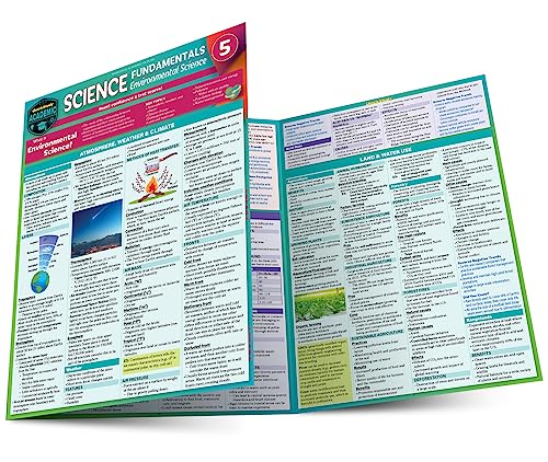 Science Fundamentals 5 - Environmental Science QuickStudy Laminated Reference & [Fold-out book or cha]