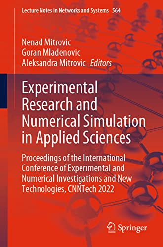 Experimental Research and Numerical Simulation in Applied Sciences Proceedings  [Paperback]