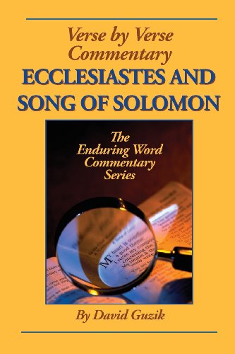 Ecclesiastes And Song Of Solomon [Paperback]