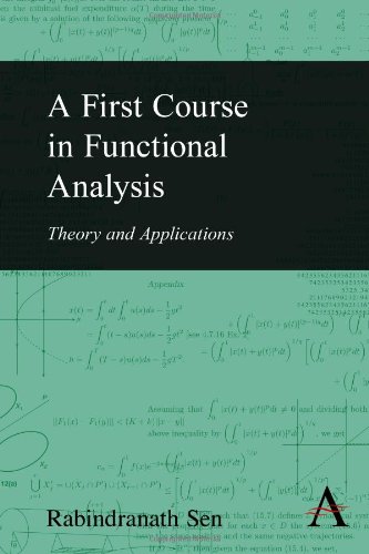 A First Course In Functional Analysis Theory And Applications [Hardcover]