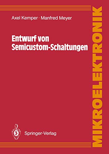 Entwurf von Semicustom-Schaltungen [Paperback]