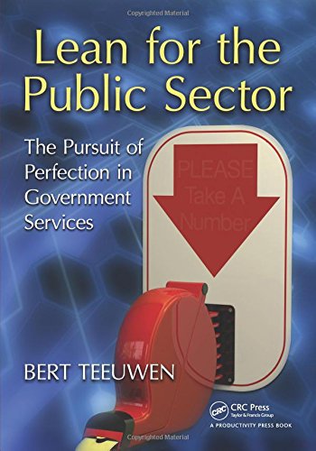Lean for the Public Sector The Pursuit of Perfection in Government Services [Paperback]