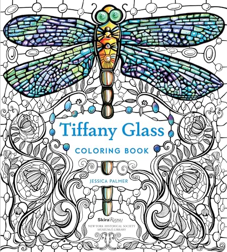 Tiffany Glass Coloring Book [Paperback]