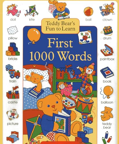 Teddy Bear's Fun to Learn First 1000 Words [Hardcover]