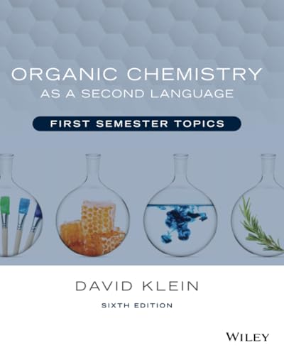 Organic Chemistry as a Second Language First Semester Topics [Paperback]