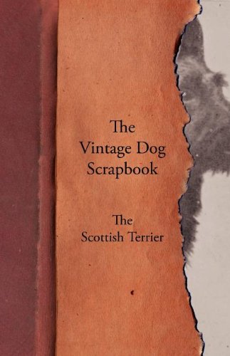 Vintage Dog Scrapbook - the Scottish Terrier [Paperback]