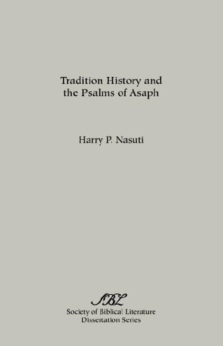 Tradition History And The Psalms Of Asaph [Paperback]