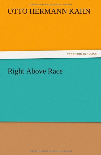 Right above Race [Paperback]