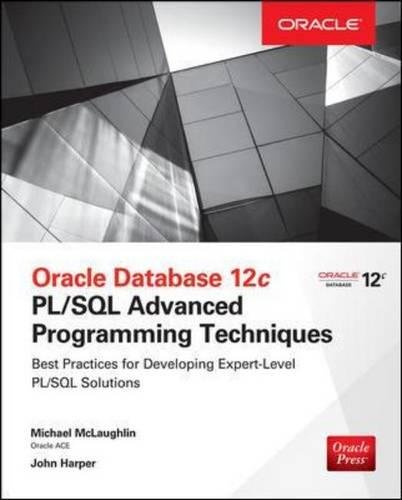Oracle Database 12c PL/SQL Advanced Programming Techniques [Paperback]