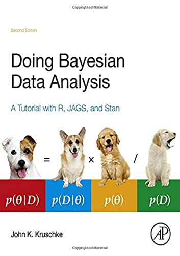 Doing Bayesian Data Analysis: A Tutorial with R, JAGS, and Stan [Hardcover]