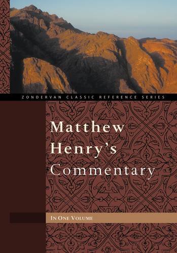 Matthew Henry's Commentary [Hardcover]