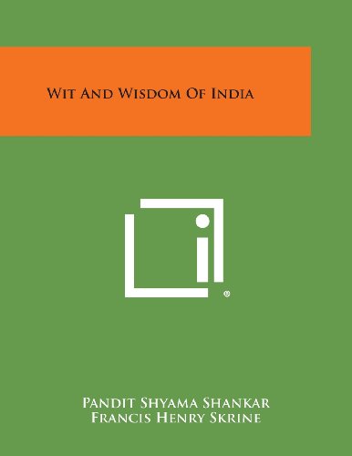 Wit and Wisdom of India [Paperback]