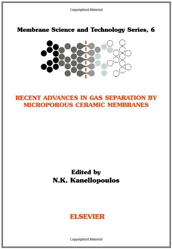 Recent Advances in Gas Separation by Microporous Ceramic Membranes [Hardcover]