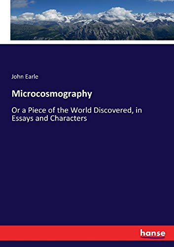 Microcosmography [Paperback]