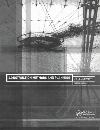 Construction Methods and Planning [Paperback]