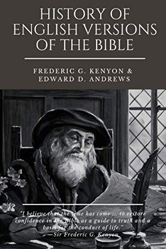 History of English Versions of the Bible [Paperback]