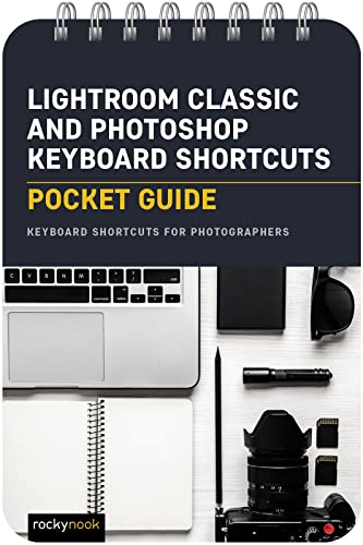 Lightroom Classic and Photoshop Keyboard Shortcuts Pocket Guide Keyboard Short [Spiral bound]