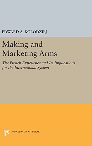 Making and Marketing Arms The French Experience and Its Implications for the In [Hardcover]