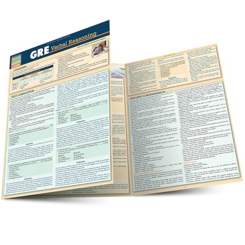 GRE - Verbal Reasoning [Fold-out book or cha]