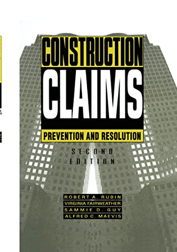 Construction Claims Prevention and resolution [Hardcover]