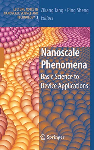 Nanoscale Phenomena Basic Science to Device Applications [Hardcover]