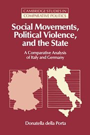 Social Movements, Political Violence, and the State A Comparative Analysis of I [Hardcover]