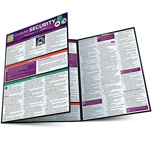 Computer Security QuickStudy Laminated Reference Guide [Fold-out book or cha]