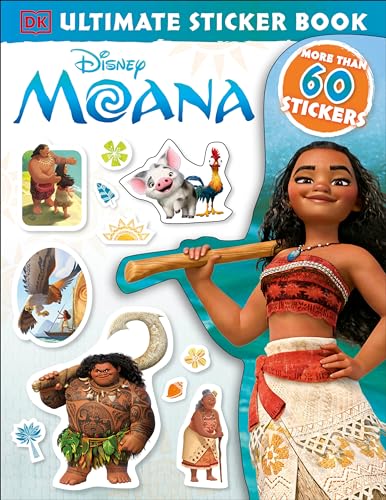 Ultimate Sticker Book Disney Moana [Paperback]