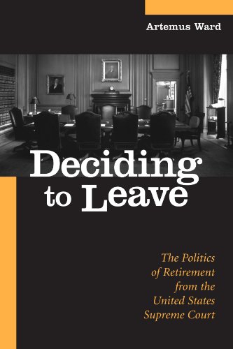 Deciding To Leave (suny Series In American Constitutionalism) [Paperback]