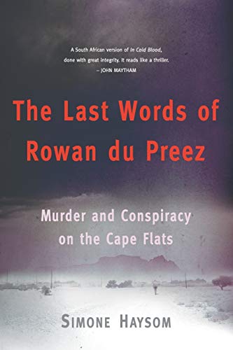 Last Words Of Rowan Du Preez