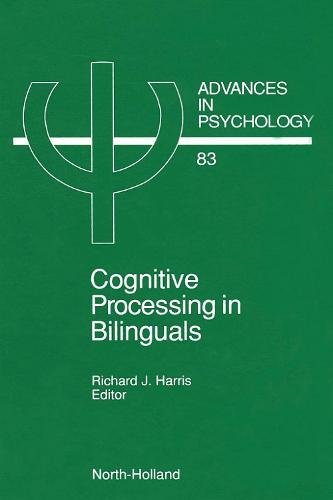 Cognitive Processing in Bilinguals [Hardcover]