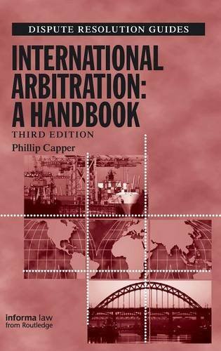 International Arbitration A Handbook [Hardcover]