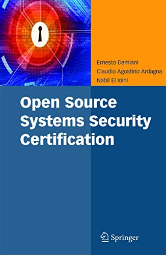 Open Source Systems Security Certification [Hardcover]
