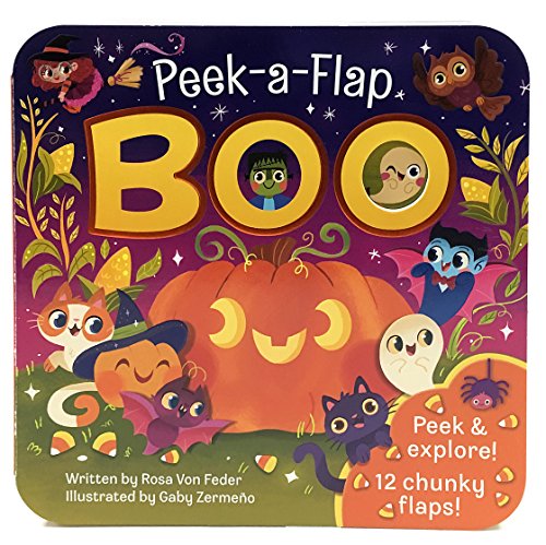 Boo Peek-A-Flap Board Book [Board book]