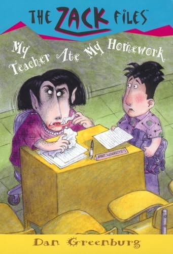Zack Files 27 My Teacher Ate My Homework [Paperback]