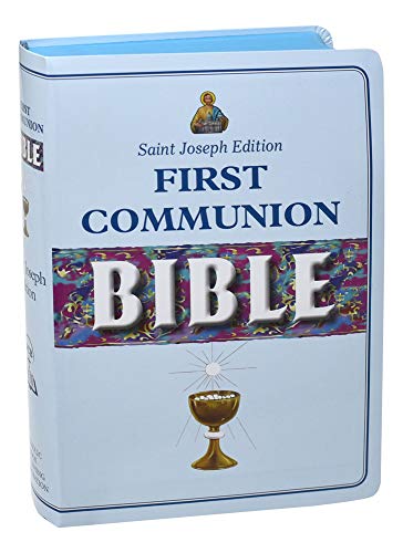New Catholic Bible- Med. Print Dura Lux (COmmunion)  St. Joseph Edition [Unknown]