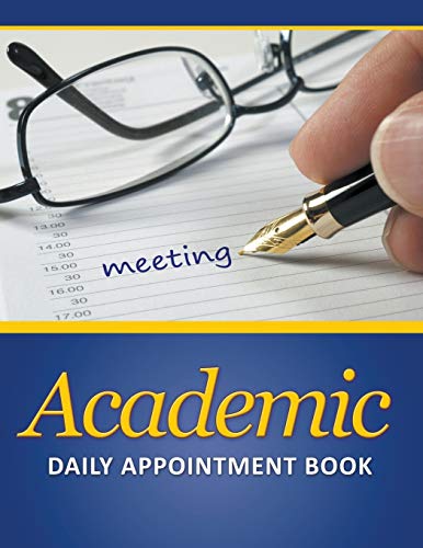 Academic Daily Appointment Book [Paperback]