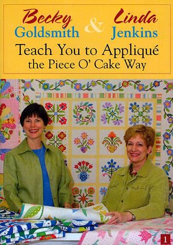 Becky &amp Linda Teach You Applique PoC At Home with the Experts 1 [DVD video]