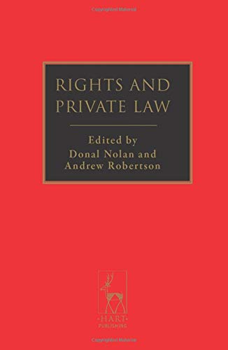 Rights and Private Law [Paperback]