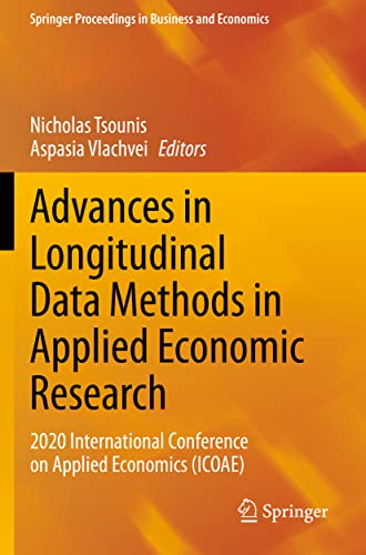 Advances in Longitudinal Data Methods in Applied Economic Research 2020 Interna [Paperback]