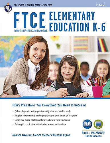 Ftce Elementary Education K-6 Book + Online (ftce Teacher Certification Test Pre [Paperback]