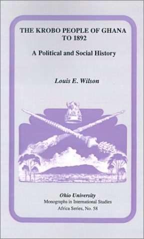 The Krobo People of Ghana to 1892 Mis Af58 [Paperback]