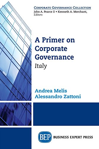 A Primer On Corporate Governance Italy [Paperback]