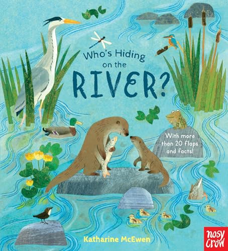 Who's Hiding on the River [Board book]