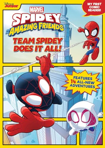 Spidey and His Amazing Friends Team Spidey Does It All My First Comic Reader [Paperback]