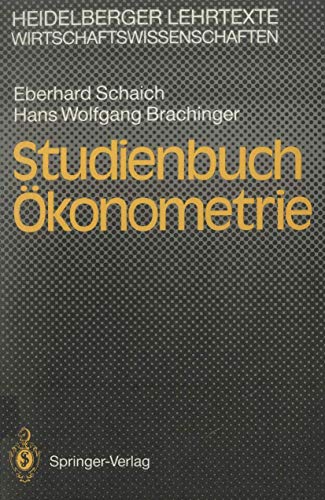 Studienbuch konometrie [Paperback]