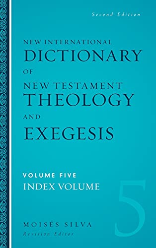 New International Dictionary of New Testament Theology [Hardcover]